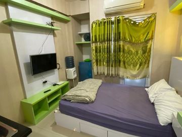 Apartemen studio tahunan free IPL fully furnished