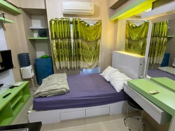 Apartemen studio tahunan free IPL fully furnished