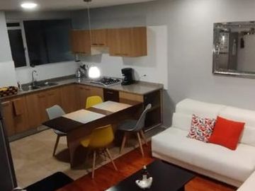 Venta lindo departamento 2 dormitorios, 2 parqueaderos, Sector La Carolina, El Batán
