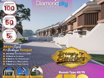 ON RAMADHAN SALE! DIAMOND CITY JUANDA 1, Rumah Murah Bebas Banjir Yuk Booking!