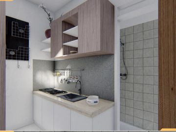 RUMAH DENGAN GAYA SKANDINAVIAN FASADE TERAKOTA HARGA SPESIAL