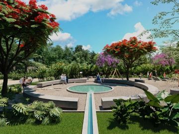 Condominio con terraza de 25 m2, vista al campo de golf, cuarto de servicio, cas