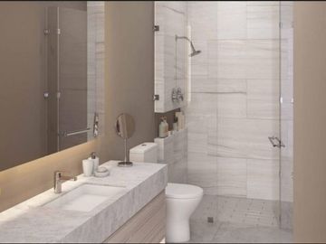 Condominio con terraza de 25 m2, vista al campo de golf, cuarto de servicio, cas