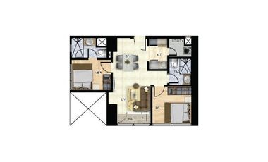 2BEDROOM FOR SALE IN TIME SQUARE WEST BGC