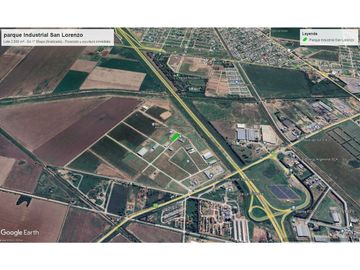 Lote en venta Parque Industrial San Lorenzo