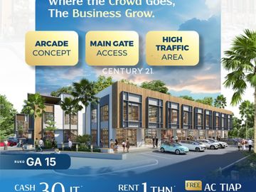 Ruko Golden Arcade Citraland Celebes Cocok Untuk Kafe Dan Kantor