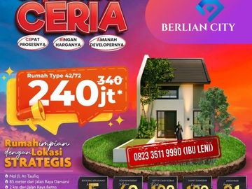 Terdekat Dari, WA 0823-3511-----, Rumah Dekat Lingkar Timur Sidoarjo Hanya 200 Juta-an