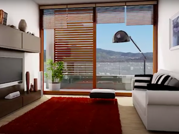 Gran terraza /vista a Santiago/400m Quinchamali Venta