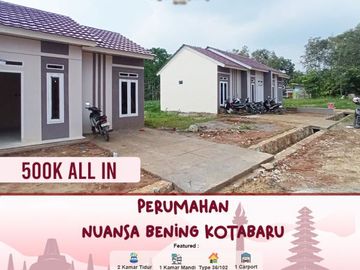 rumah di dekat SMAN 1 natar Free deposito