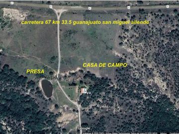 RANCHO EN VENTA DOLORES HIDALGO IDEAL PARA HOSPITAL CASA DE RETIRO