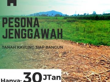 Tanah dijual di Jenggawah, 30jt 72 m2, Keep Sekarang