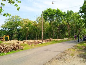 Tanah Pekarangan Jogja, Depan Kampus Nanggulan: Tepi Aspal