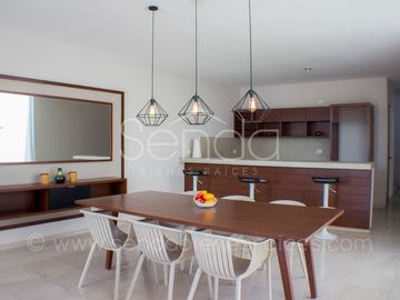 Casas en venta en Privada Residencial con recamara en planta baja en Merida