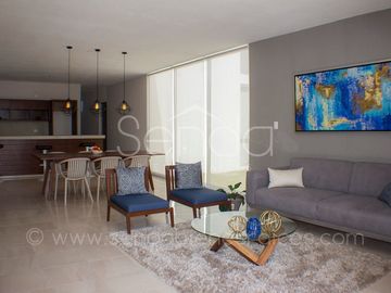 Casas en venta en Privada Residencial con recamara en planta baja en Merida