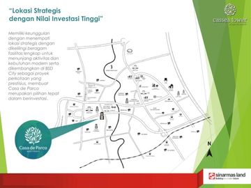 Apartemen Siap Huni Harga Murah di Casa De Parco