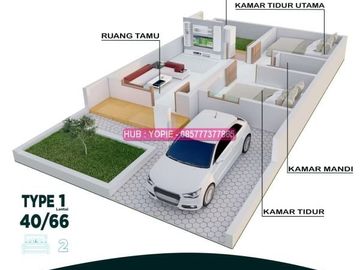 Dijual rumah murah cantik di bandung