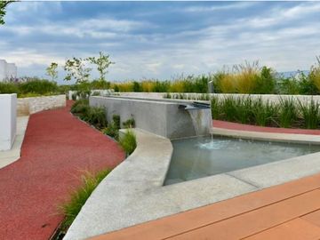Condominio con spa, cine al aire libre, skybar, alberca, pista de jogging, gimn