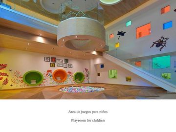 Condominio con spa, cine al aire libre, skybar, alberca, pista de jogging, gimn