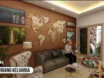 Unit Rumah Berkonsep Artistic di Utara Prambanan Dekat Jln Solo