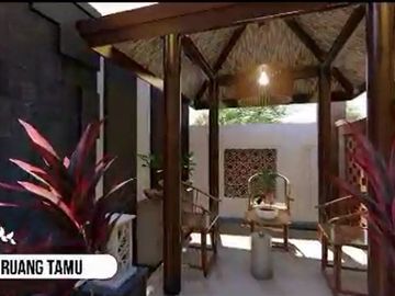 Unit Rumah Berkonsep Artistic di Utara Prambanan Dekat Jln Solo