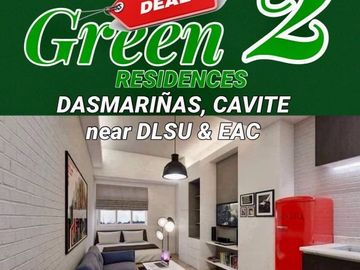 GREEN RESIDENCES 2 condo near DLSU Medical center Dasma EAC
