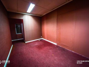 Kantor Gedung Arva Gondangdia Lantai 4 - Bare - Luas Bangunan 90 m