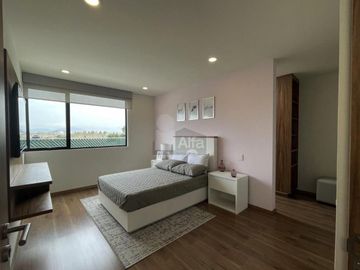 Moderna casa nueva en venta en Metepec con amenidad Externa.