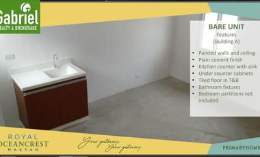 1 Bedroom For Sale in Royal OceanCrest Mactan