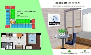1 Bedroom w/ Balcony in Resort Condominium in Mactan