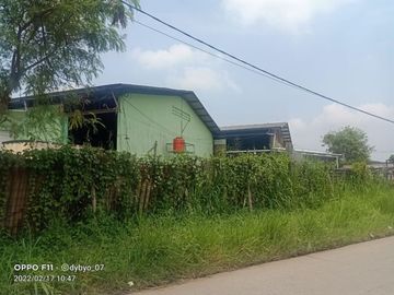 Jual cepat Tanah Rumah dan Gudang di Nanggeleng Cirahayu, Margaasih kabupaten Bandung.