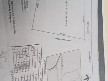 Terreno en Venta El Chilillo