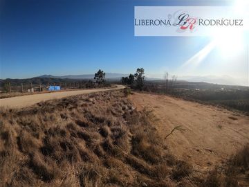 Parcela en Venta en Parcela en Valle Verde Mar, Linzor, Limache