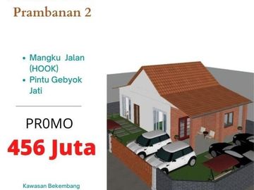 Rumah Limasan Baru Luas, Carport Muat 4 Mobil Hanya 400 Jt-an