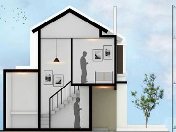 rumah model mezzanine daerah cimahi dekat Alam WISATA CIMAHI dan Pemkot Cimahi DP Ringan