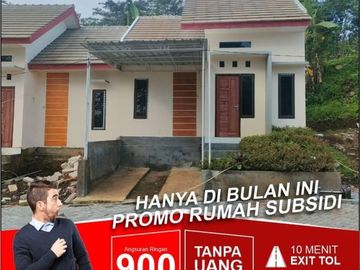 Perumahan Subsidi Promo TANPA DP, Bonus Kanopi Cantik