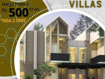 Sisa 2 Unit Rumah MInimalis Resort 2 Lantai Nuansa Eropa