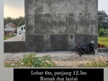 rumah murah 2lantai harga 1lantai di kemang bogor