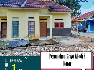Rumah murah subsidi deket fly over natar