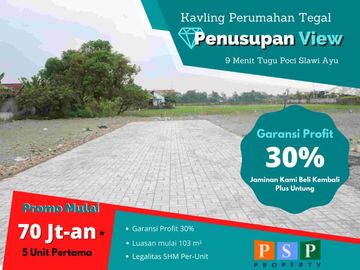 PROMO MULAI 70 JT-AN : Kapling Dekat Puskesmas Penusupan Tegal, SHM