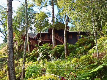 3 Preciosas Casas orilla de Lago Panguipulli en 2,4 ha. y 112 mts de playa