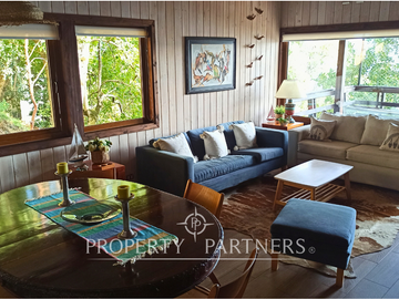 3 Preciosas Casas orilla de Lago Panguipulli en 2,4 ha. y 112 mts de playa