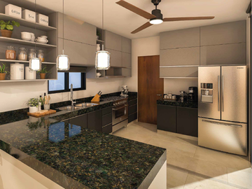 VENTA DE CASAS EN MERIDA, EN PRIVADA CON AMENIDADES UBICADA EN ZONA DE CONKAL