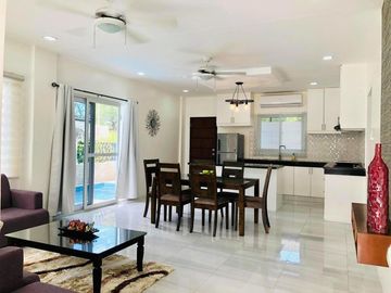 Corner Lot 2-Storey House with pool For SALE in Angeles City near Clark