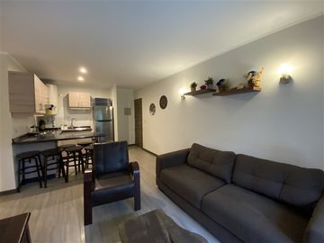 Departamento en venta de 2 dorm. en Pucón