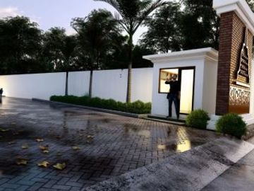 DIJUAL RUMAH ETNIK KONSEP VILLA DEKAT CANDI BOROBUDUR, MAGELANG