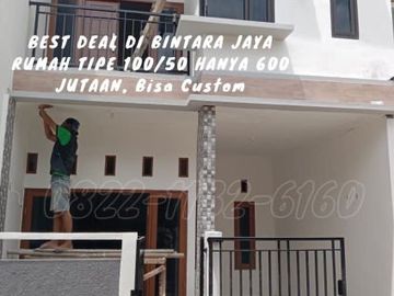 Rumah Murah Bintara Jaya Bekasi Barat - Strategis Bebas Banjir