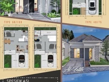 Rumah murah lokasi strategis dekat ke jalan utama di Babelan Bekasi