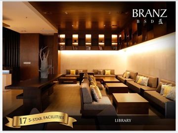 Apartemen mewah 1 bedroom free ppn The Branz BSD city