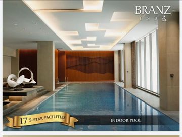 Apartemen mewah 1 bedroom free ppn The Branz BSD city