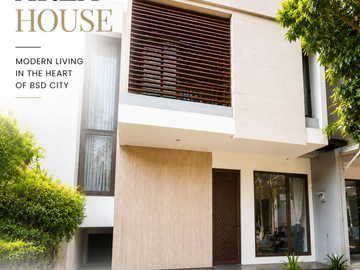 RUMAH LEBAR 8 di EMINENT BSD, seberang ICE BSD